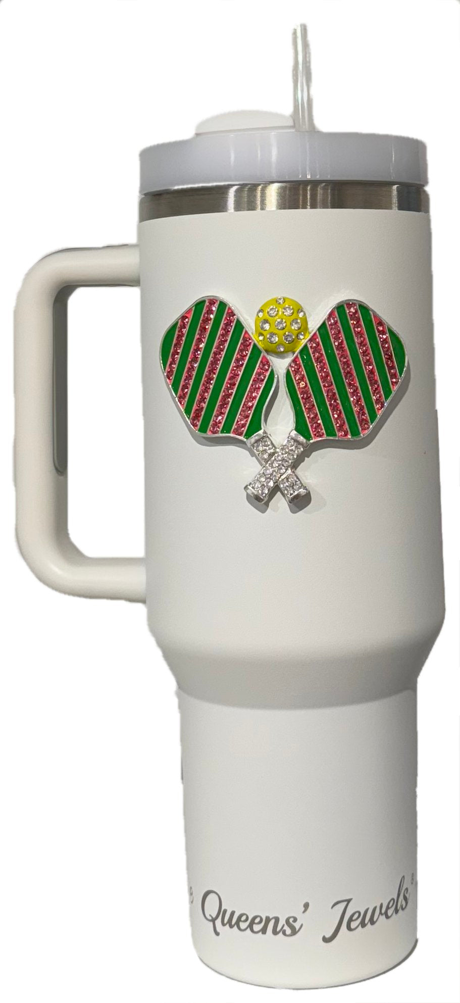 Pickleball Jeweled Drinkware