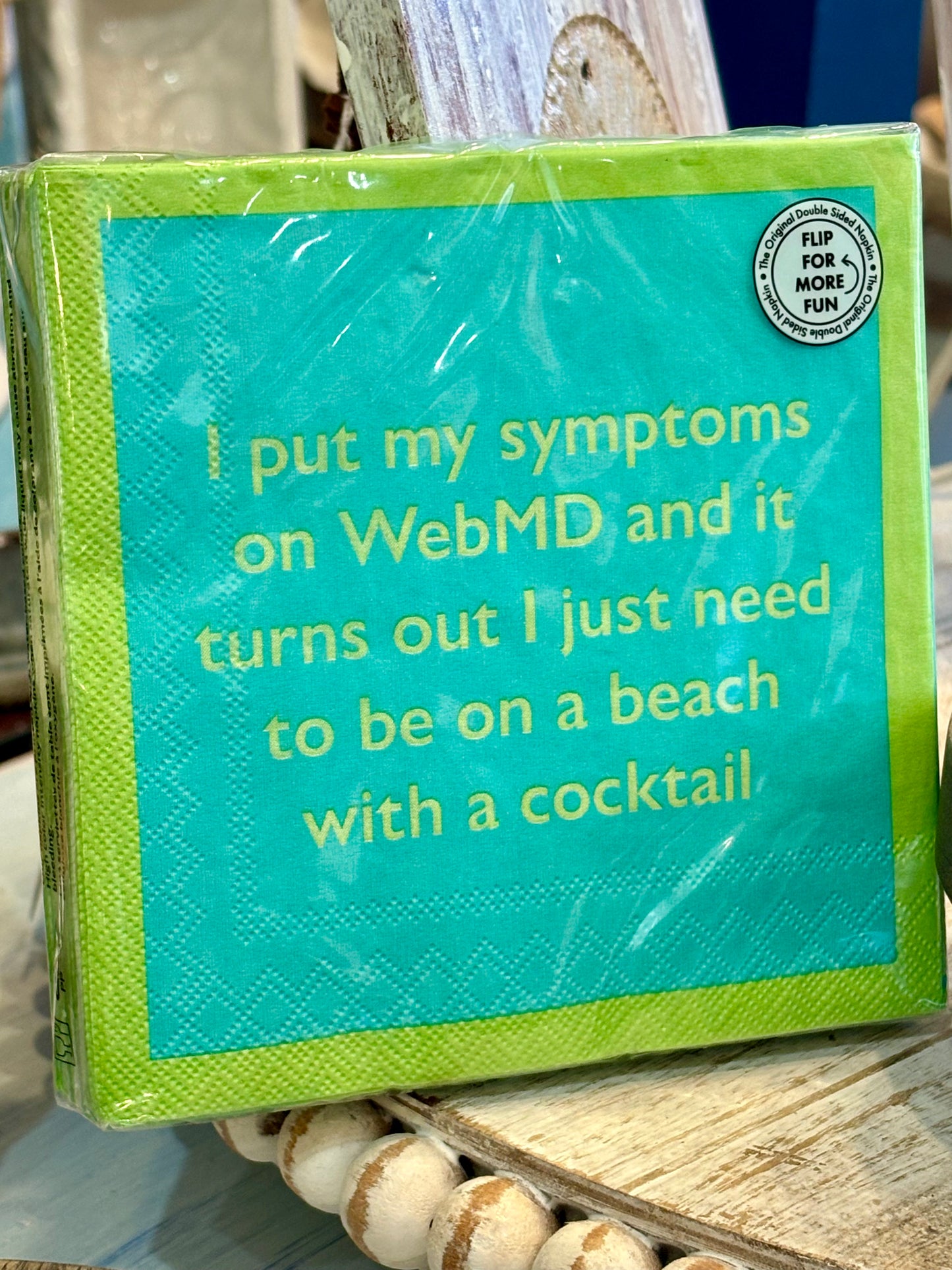 Beach Double the Fun Cocktail Napkins