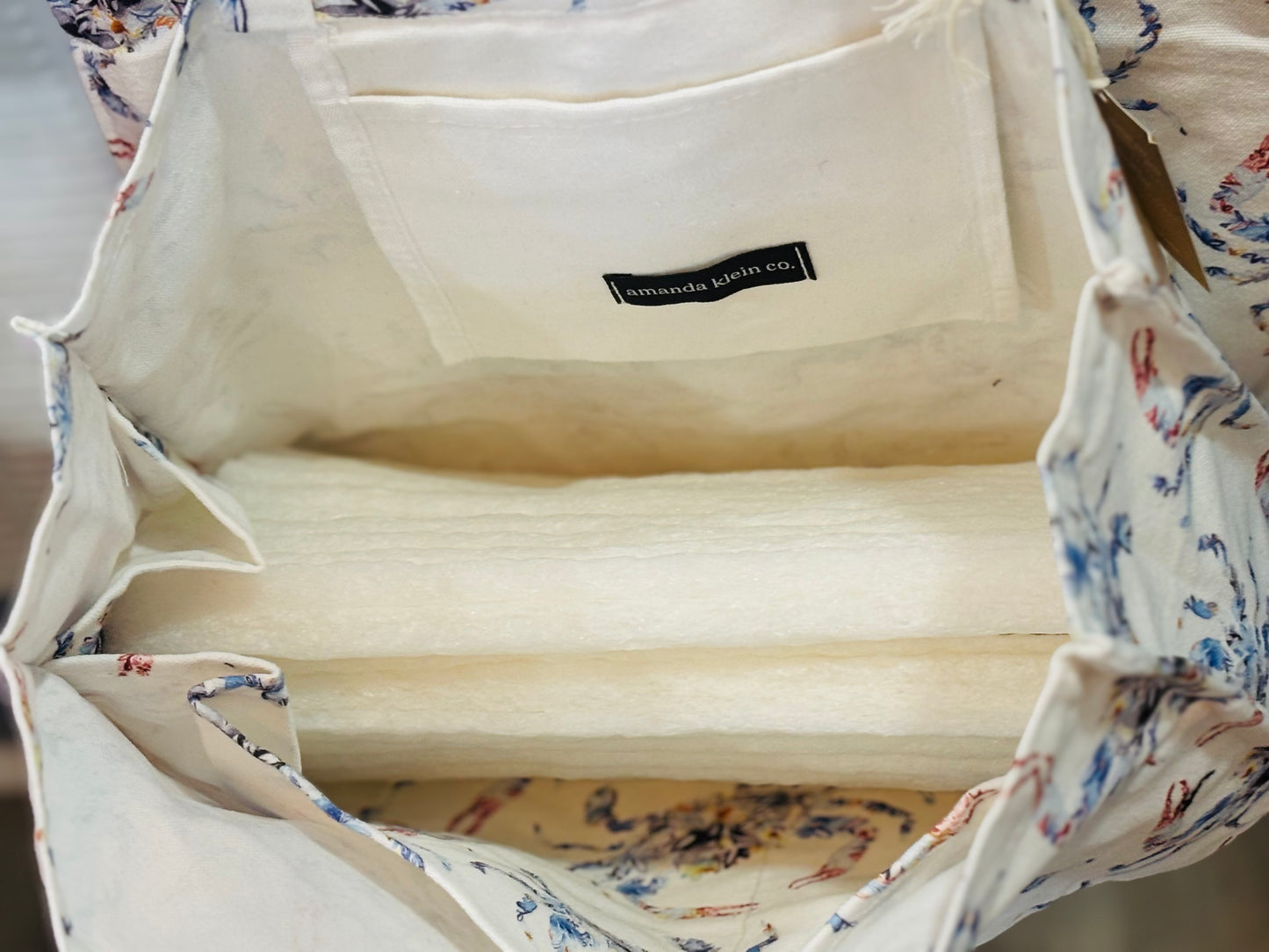 Crab Canvas Tote
