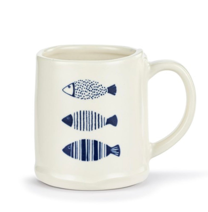 Ceramic Fish Mugs