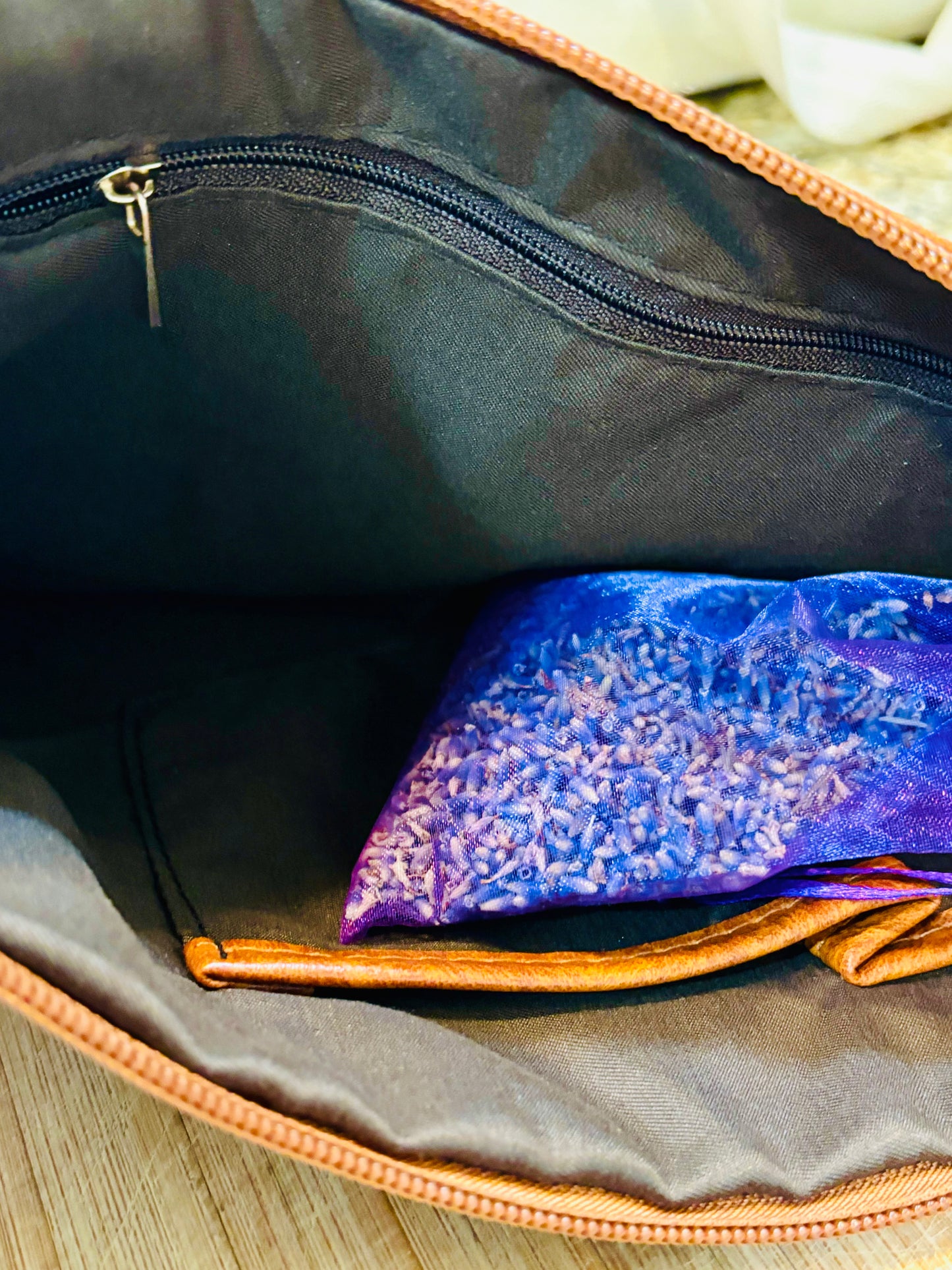 Soft Vegan Leather Clutch with Coastal Charms!