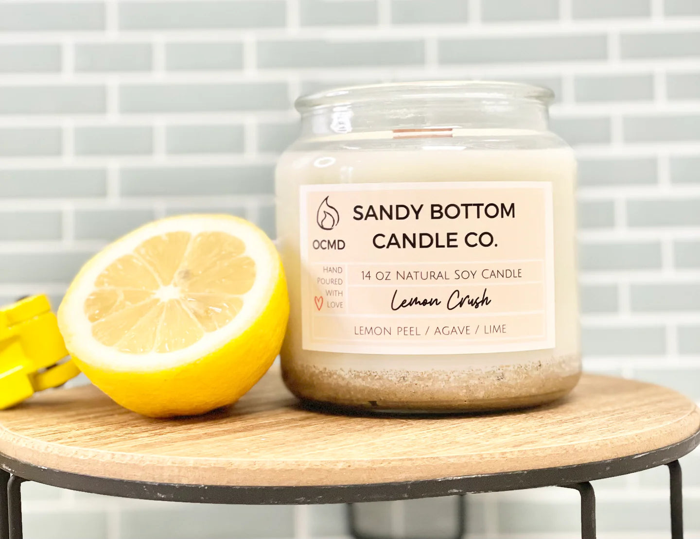Lemon Crush 14 oz Soy Candle