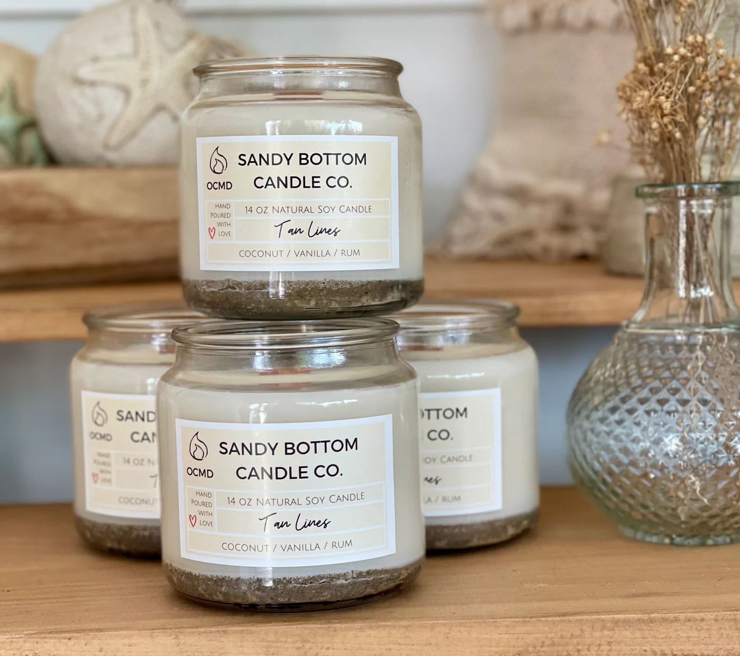 Tan Lines 14 oz Soy Candle