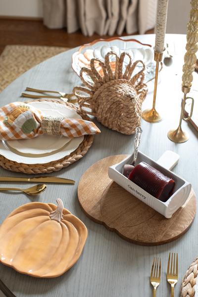 CRANBERRY DISH SET