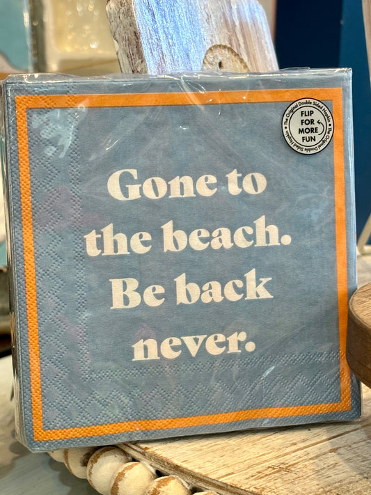 Beach Double the Fun Cocktail Napkins