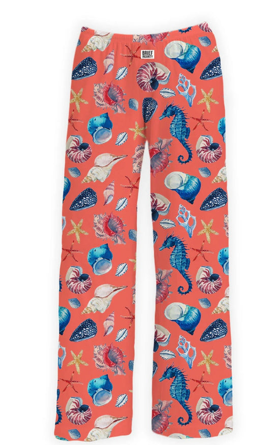 SEAHORSE PATTERN LOUNGE PANTS