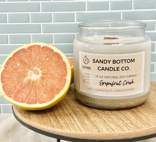 Grapefruit Crush 14 oz Soy Candle