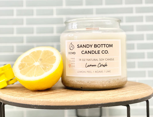 Lemon Crush 14 oz Soy Candle