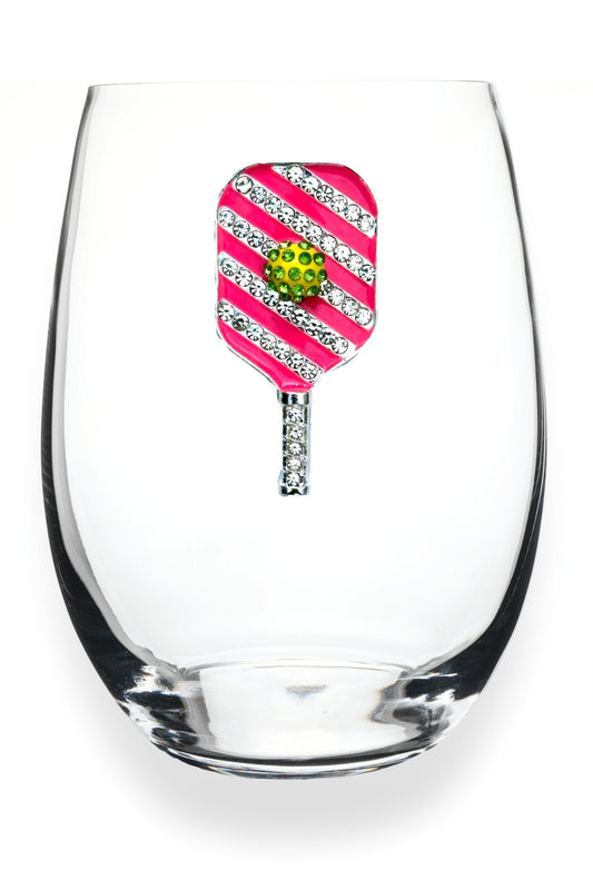 Pickleball Jeweled Drinkware